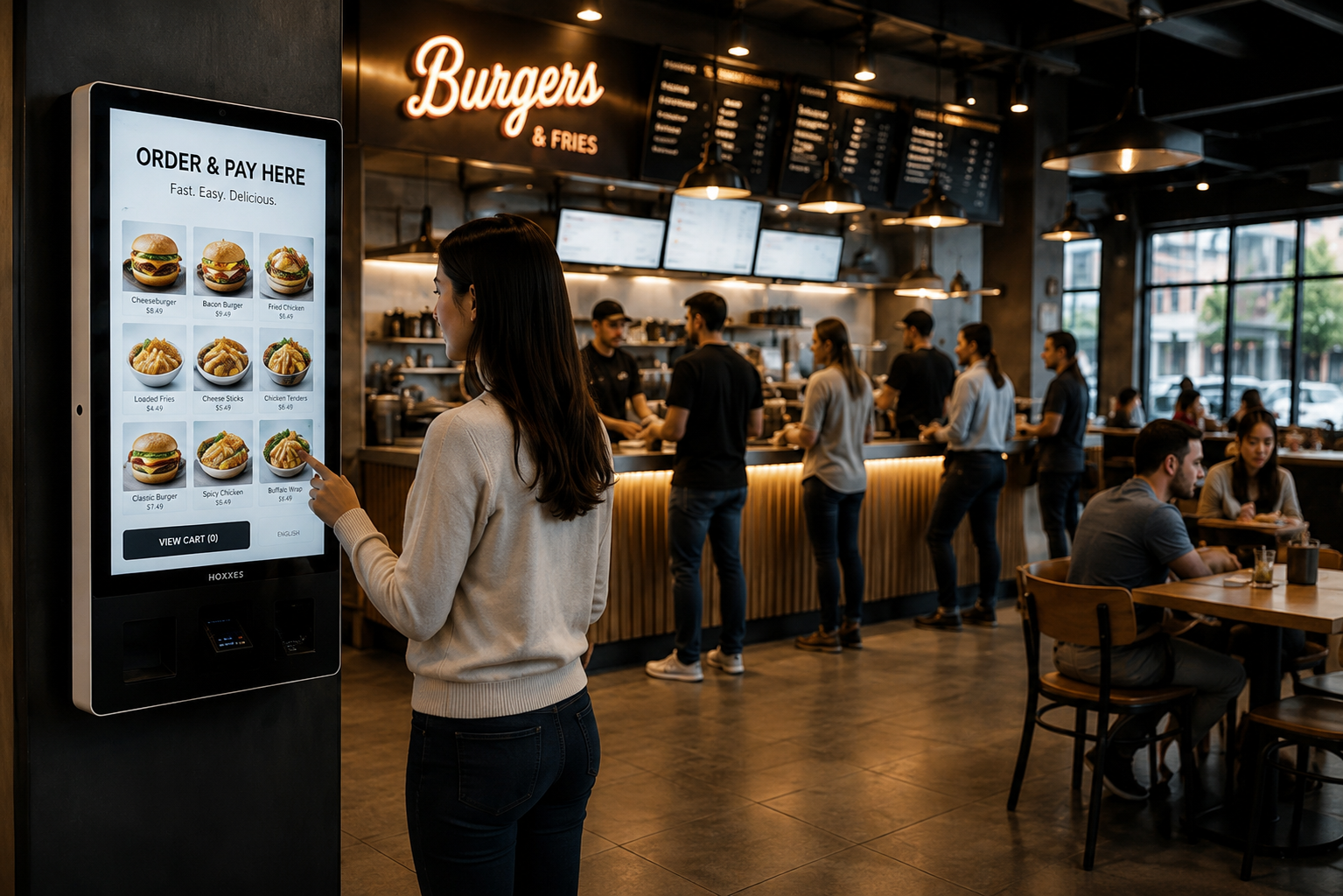 Hoxxes Self Service Kiosk