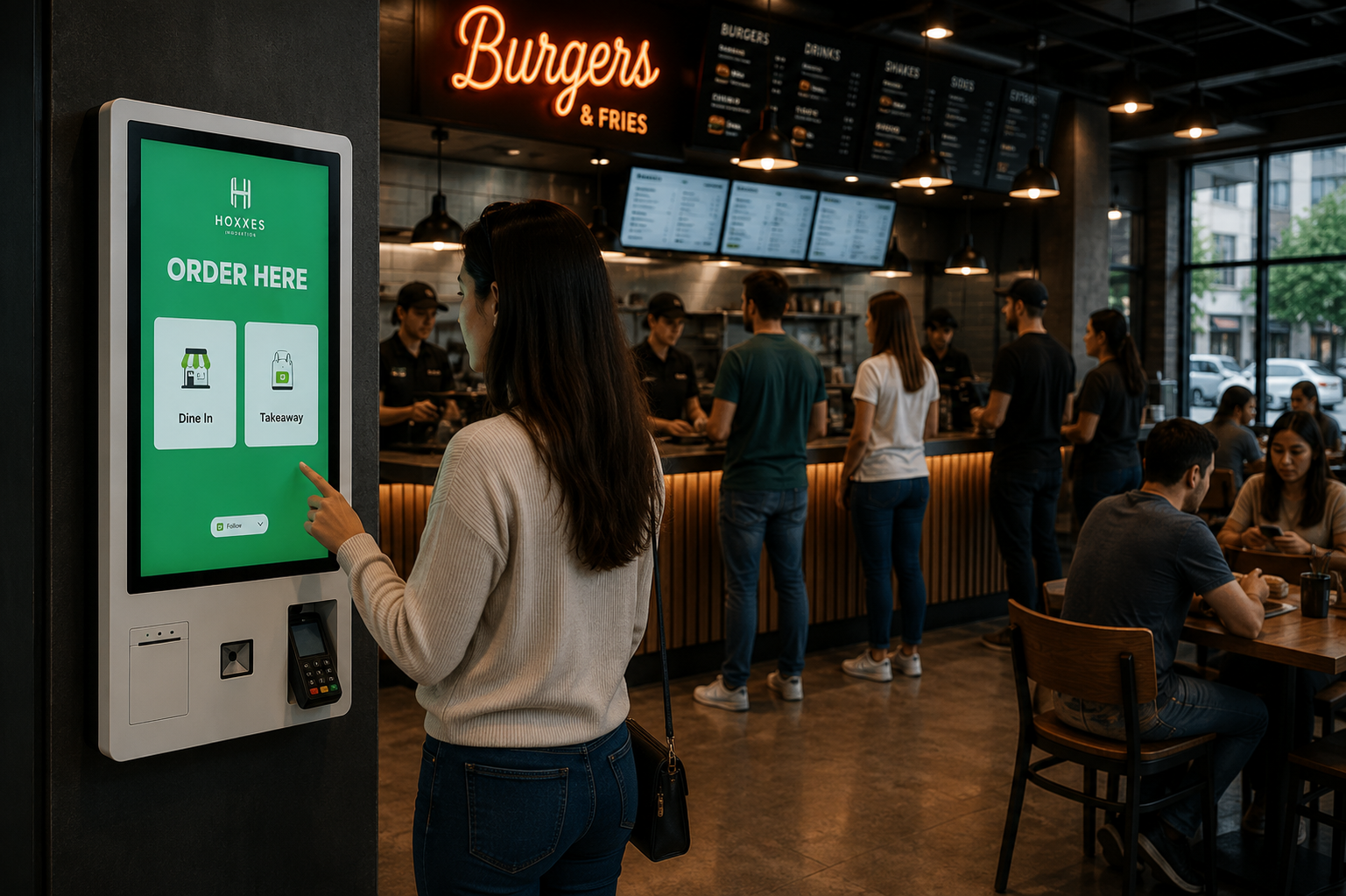 HOXXES Self Service Kiosk