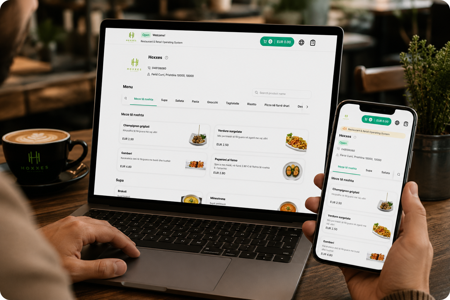 HOXXES Online Ordering