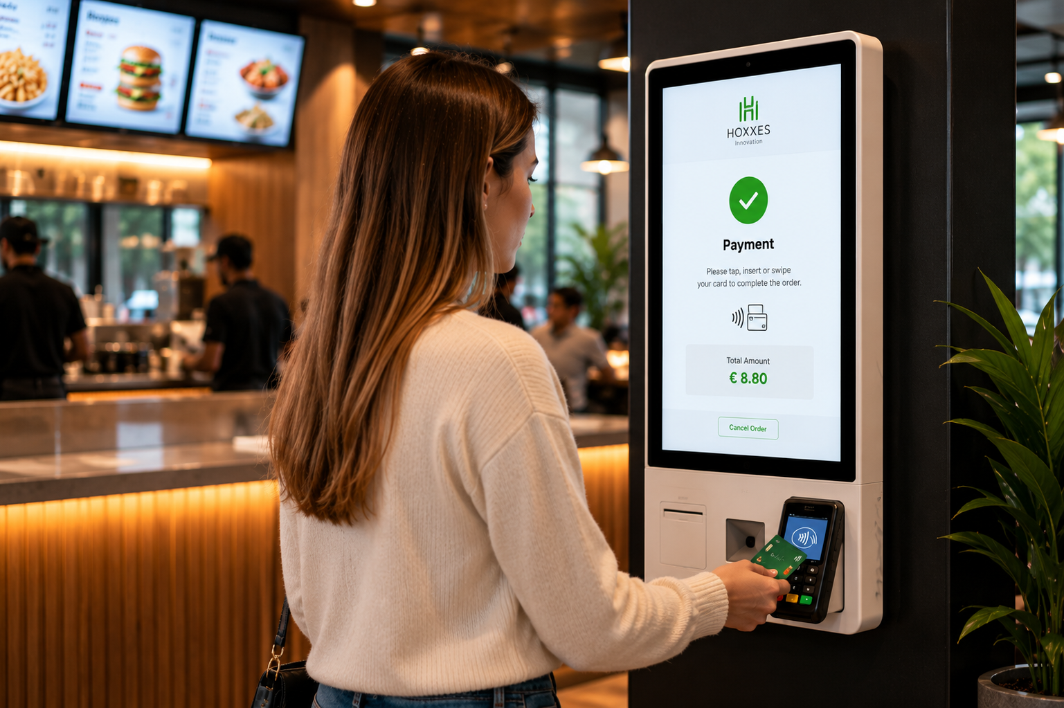 HOXXES payment terminal integration
